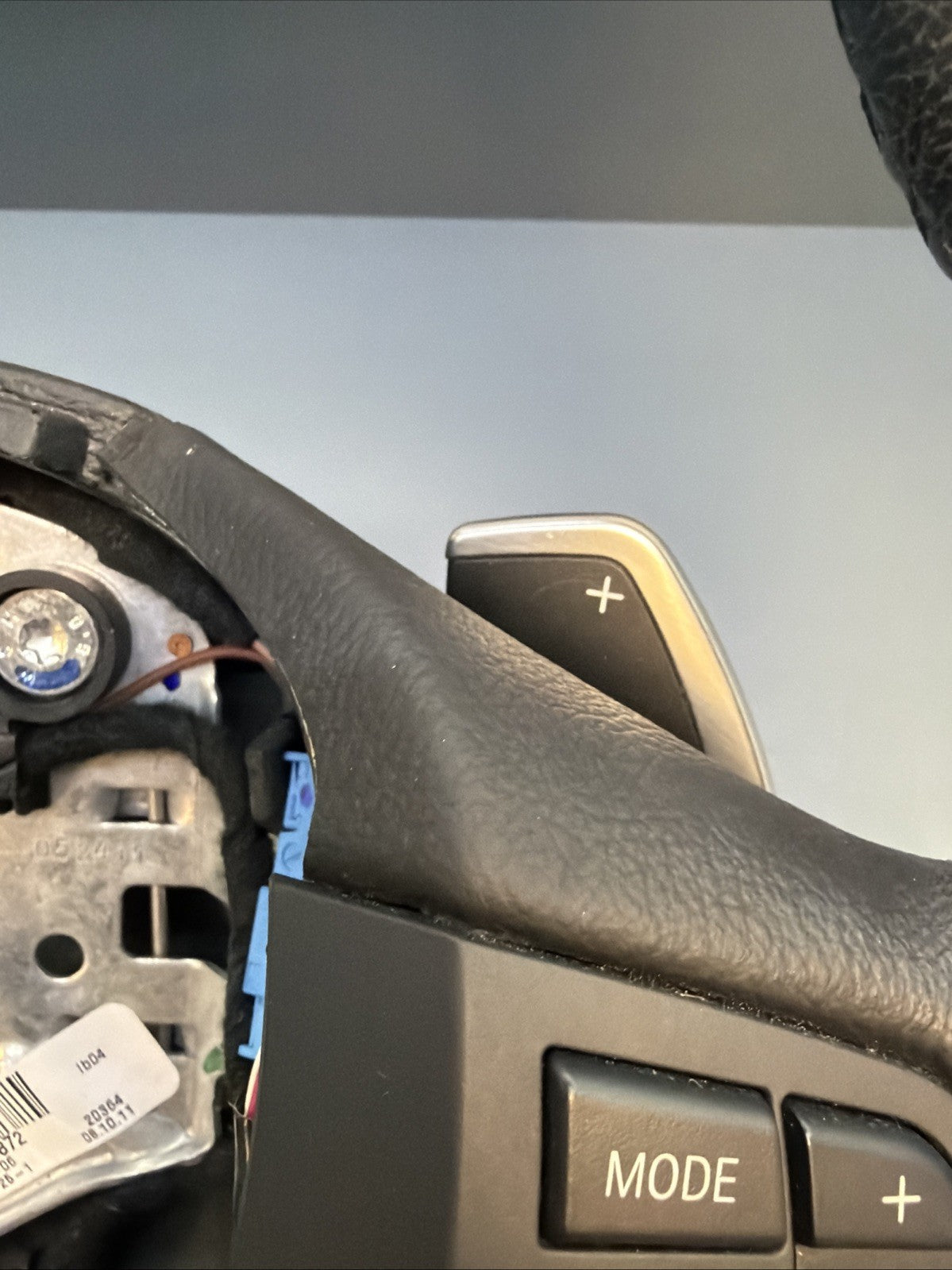 BMW 2011-2017 F25 X3 BLACK LETHER STEERING WHEEL HEATED SPORT OEM 2406058