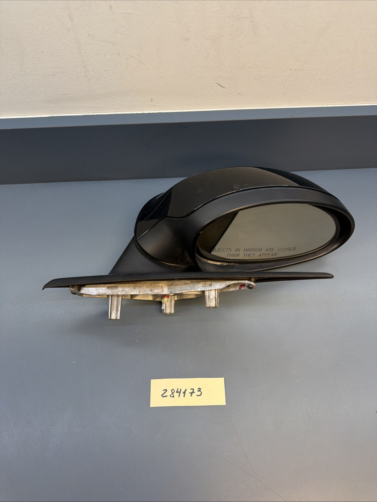 06-08 BMW 328I 335i E90 RIGHT SIDE VIEW MIRROR BLACK OEM 7075626 HEATED DIMMING