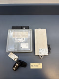 BMW N52 ENGINE CONTROL MODULE DME MSV70 CAS2 KEY ECU SET OEM 7553116