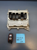12-2015 BMW 328i ECU PCM ECM Engine Control Module DME 7643361 WITH MATCHING KEY