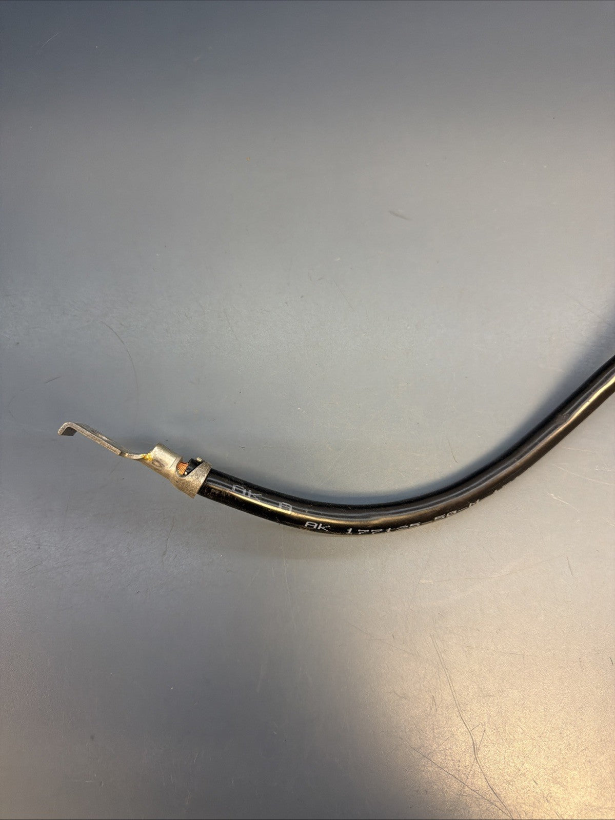12-15 BMW E84 X1 IBS Negative Battery Ground Cable Terminal Harness OEM 7618677