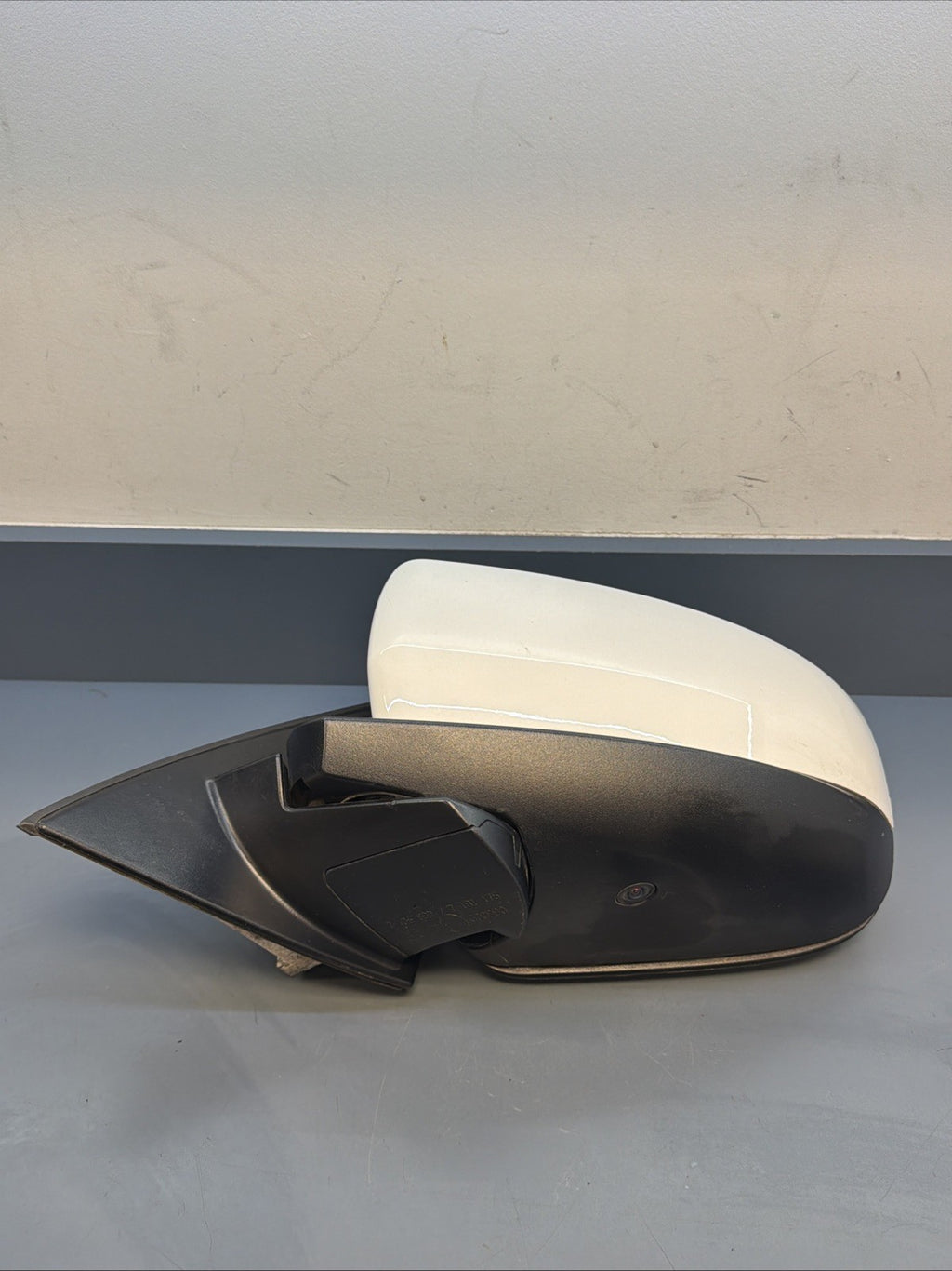 2007-2013 BMW X5 E70 FRONT LEFT DRIVER DOOR MIRROR 7136887 OEM WHITE