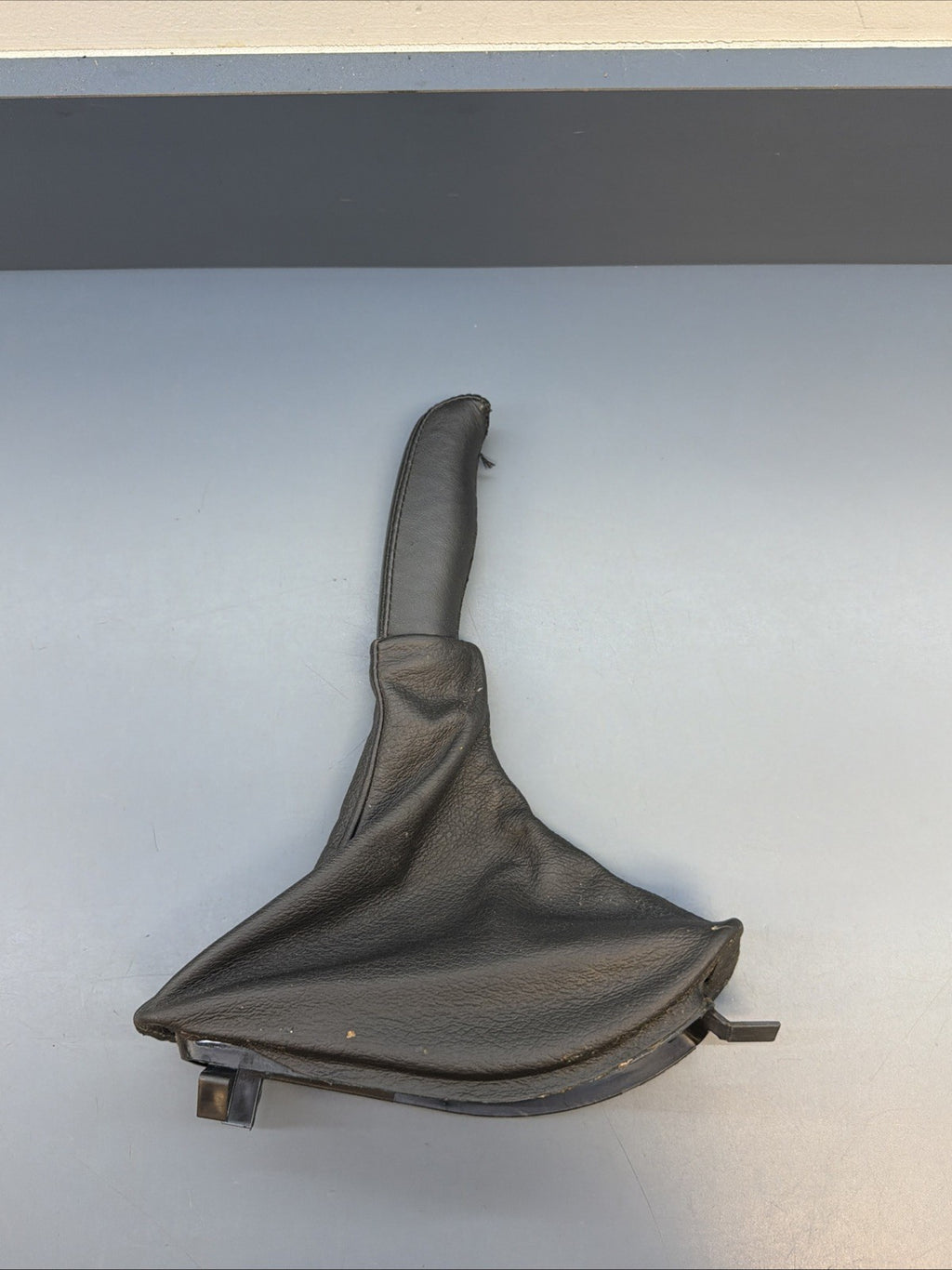 BMW E39 540i E-Brake Emergency Brake Parking Handle Boot Leather 97-03 OEM