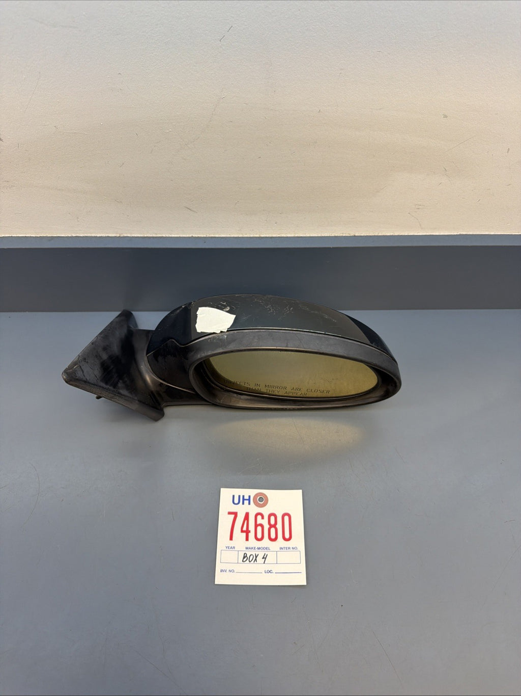  06-08 BMW E90 E91 328i Right Passenger Side Rear View Mirror Black 010803 OEM