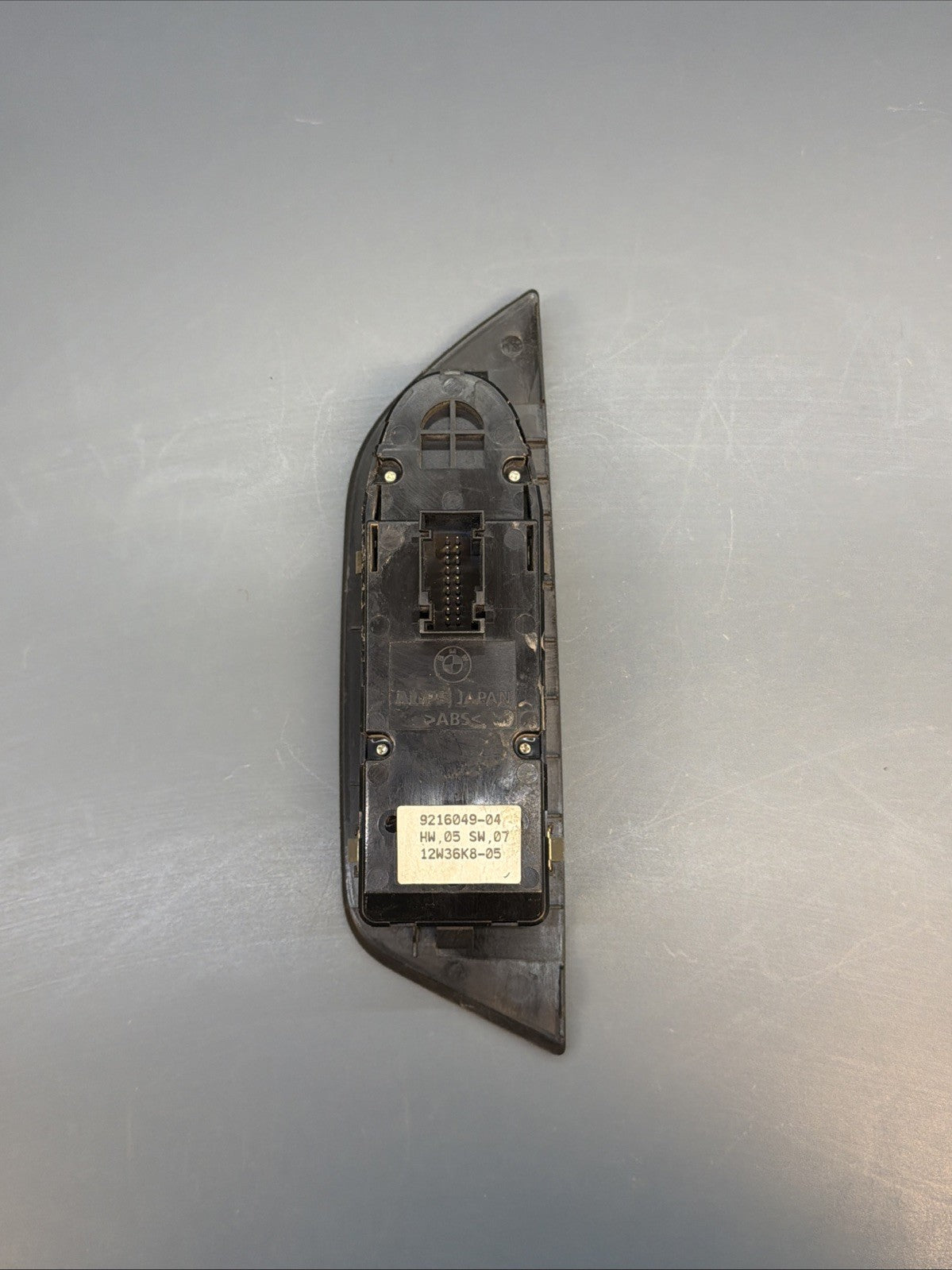 2012 - 2015 BMW X1 Left Driver door Power Window Switch BLACK OEM 9216049