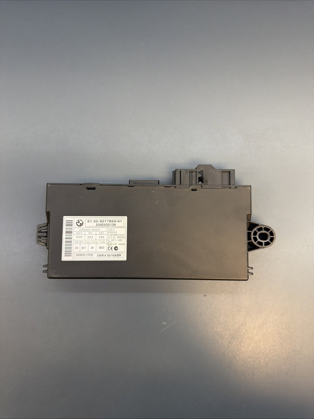 BMW 128i 135i 328i 335i M3 528i 535i X5 X6 CAS Module 9217854