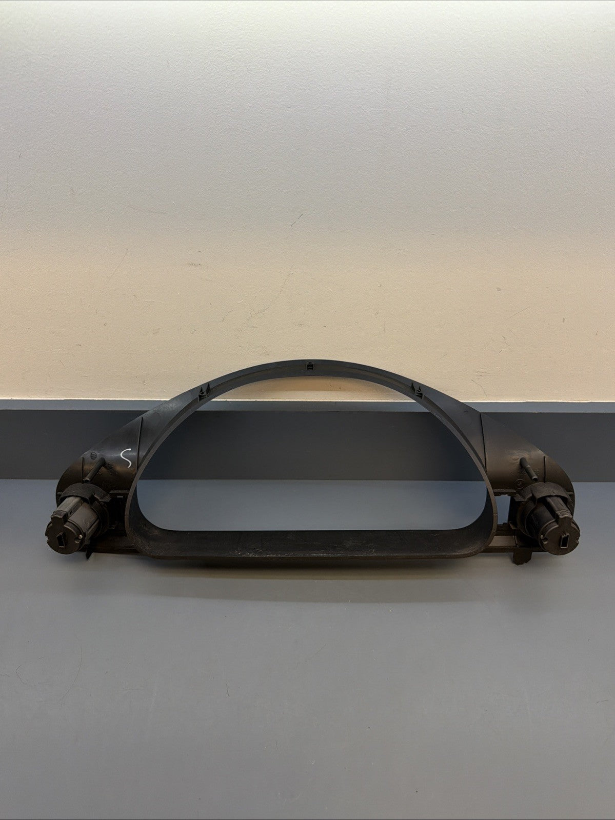97-03 BMW E39 5 SEREIS Speedometer Cluster Trim Bezel w/ Switches Black 8159735