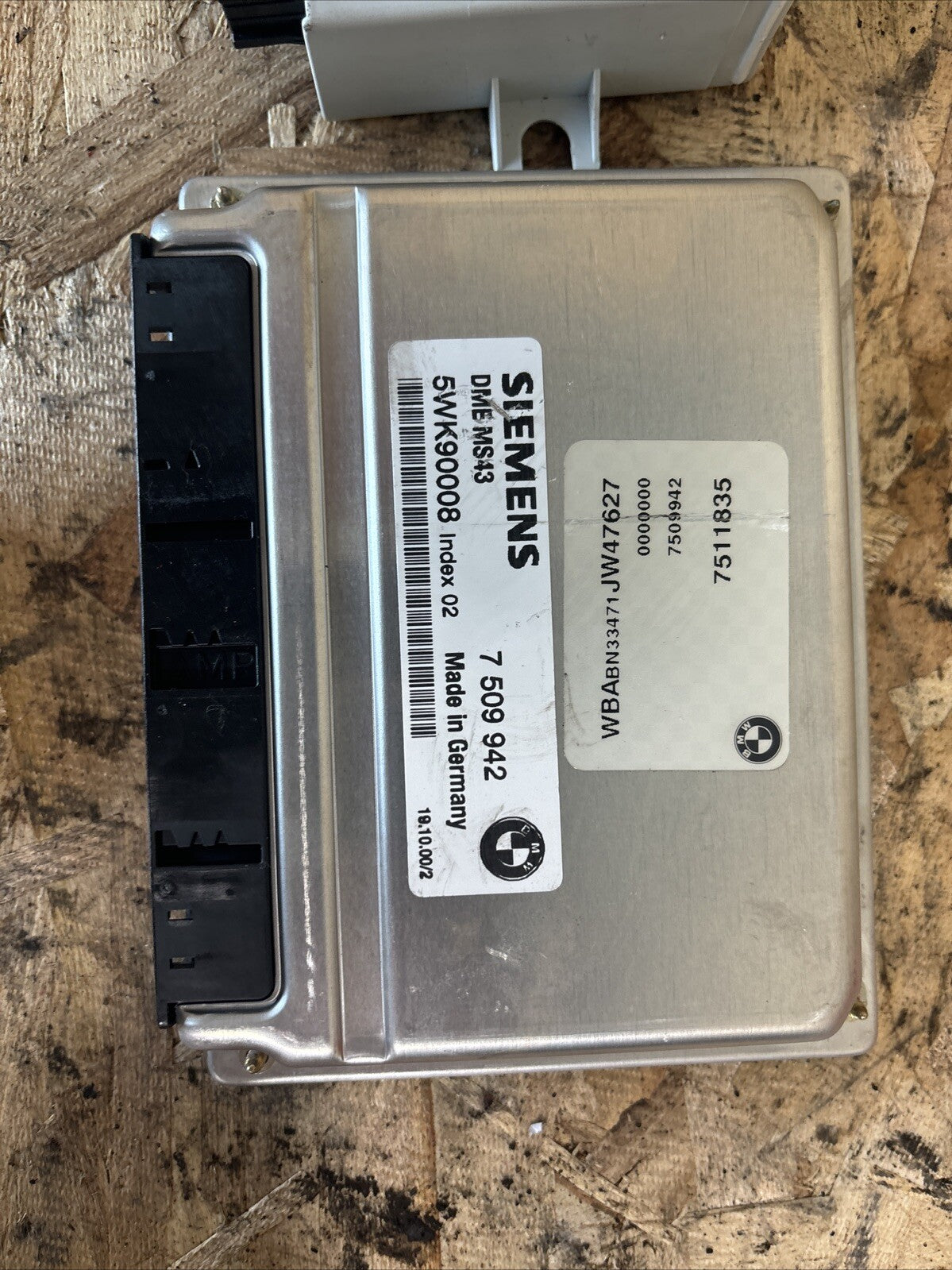 BMW 3 SERIES E46 2.5i M54 ECU SET KIT KEY CONTROL UNIT MODULE 7519308