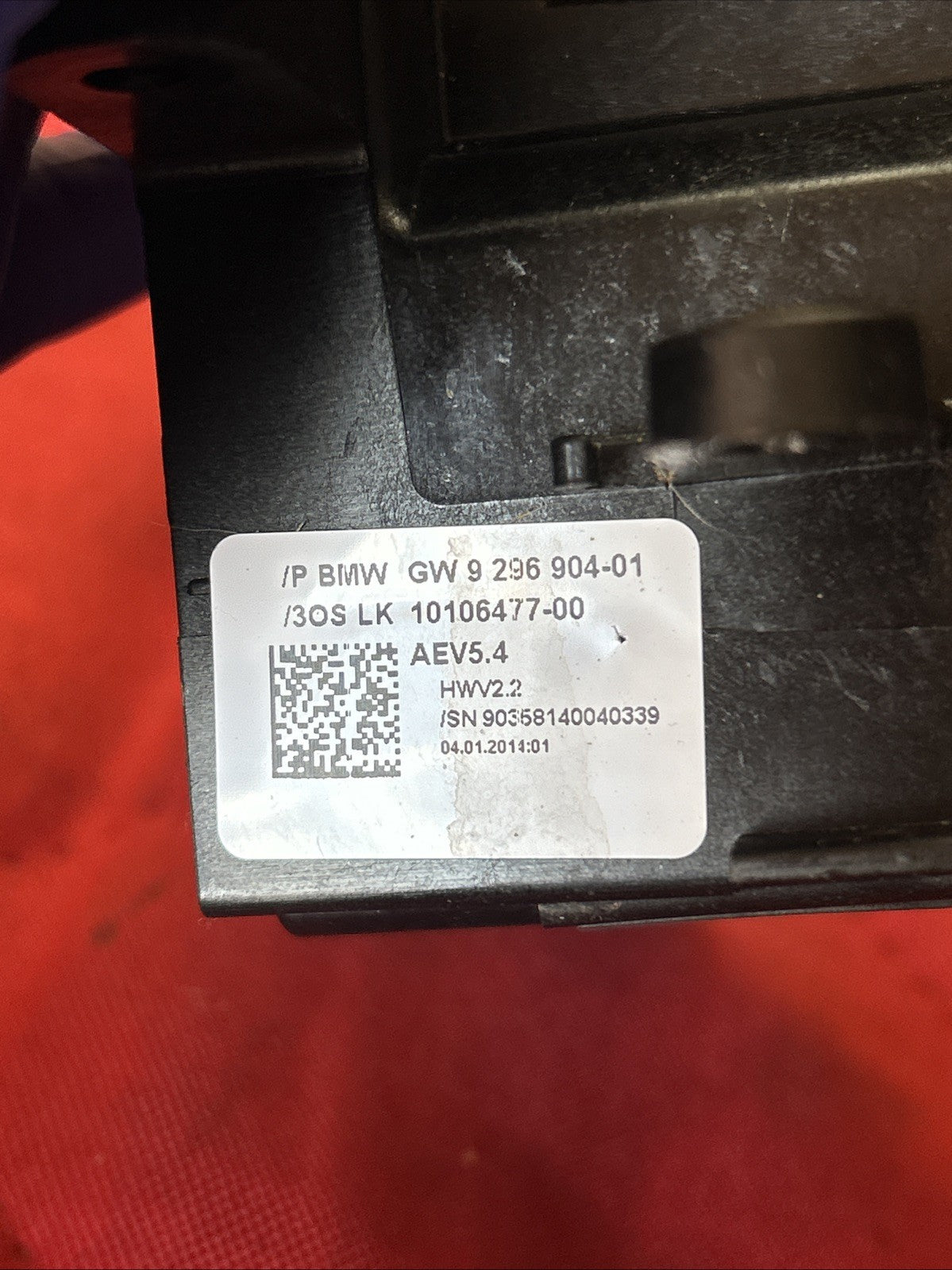 BMW F10 550i 528i 535i 2015 AUTOMATIC GEAR SHIFTER SELECTOR GEARSHIFT 9296904