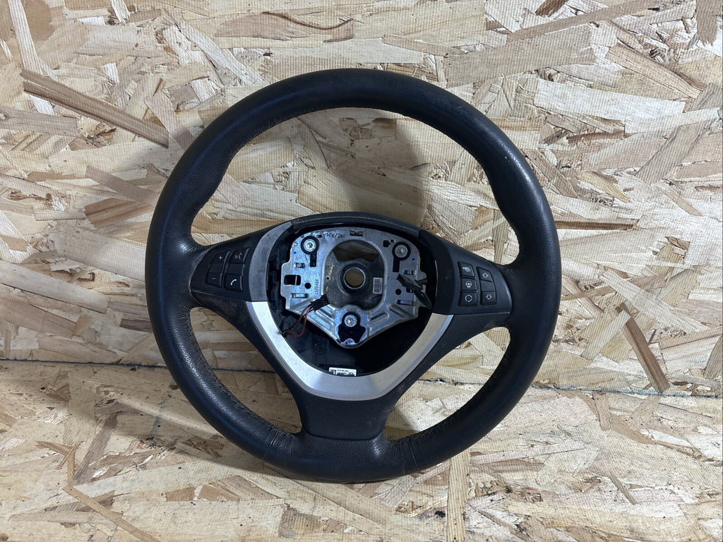 2011-2013 bmw e70 x5 steering wheel black switch knob control sport oem