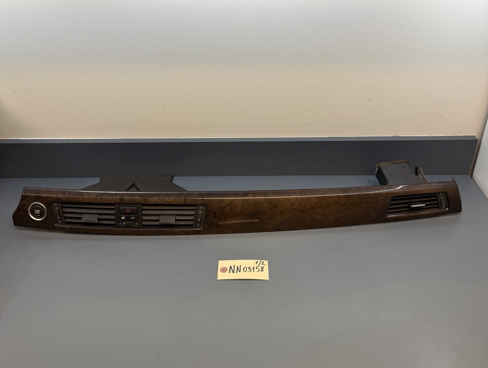 06-11 BMW E93 328i Dash Board Trim Panel Front Upper Center 7132851 OEM