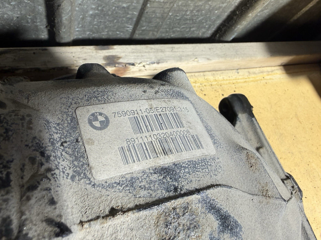 BMW REAR DIFFERENTIAL 5 SERIES 3.15 FINAL DRIVE X5i E70 7590911