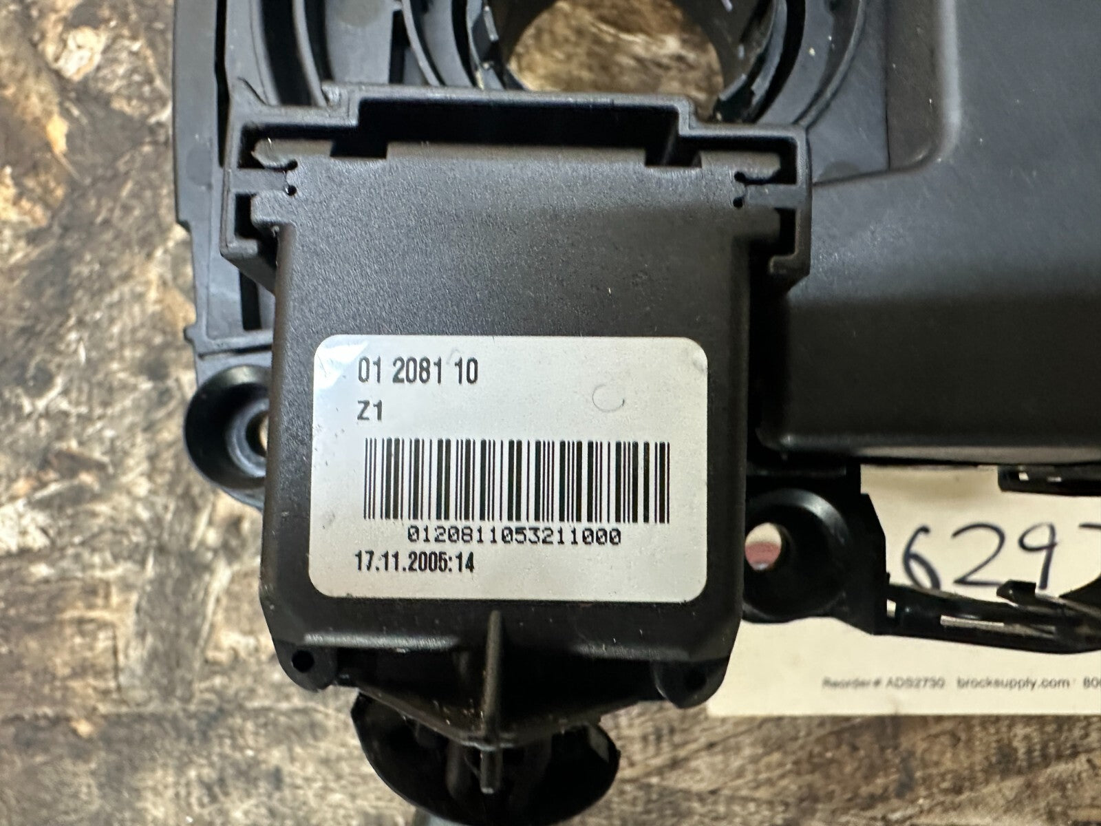 BMW 2006-2012 E90 E9X STEERING WHEEL SWITCH CLUSTER + ANGLE SENSOR OEM 6965290