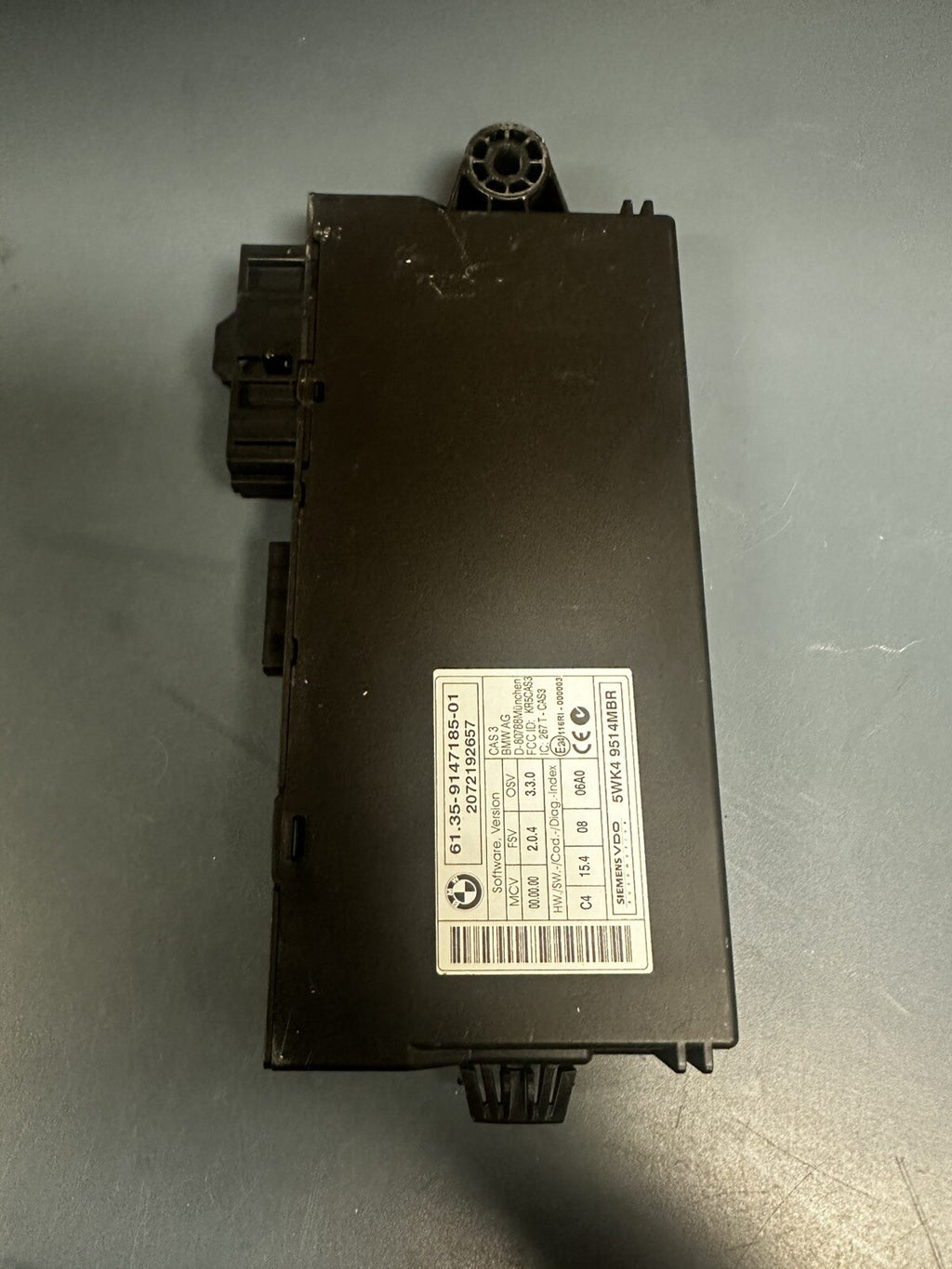 BMW E90 N52N ENGINE CONTROL ECU UNIT SET DME KEY IGNITION MSV80.0 7581123