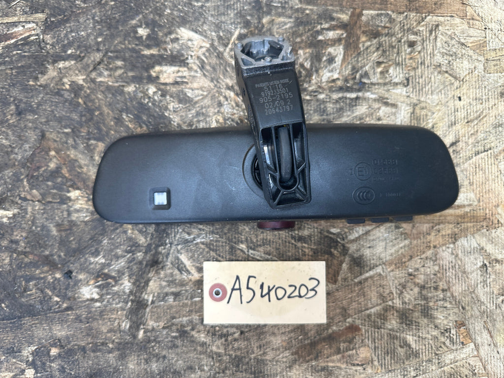 BMW 2006-2012 E90 3 SERIES REAR VIEW MIRROR AUTO DIM OEM 9052195