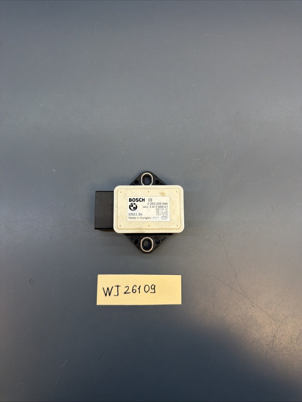 BMW 2003-2010 E83 ACCLERATION SPEED YAW RATE CONTROL SENSOR OEM 3417699