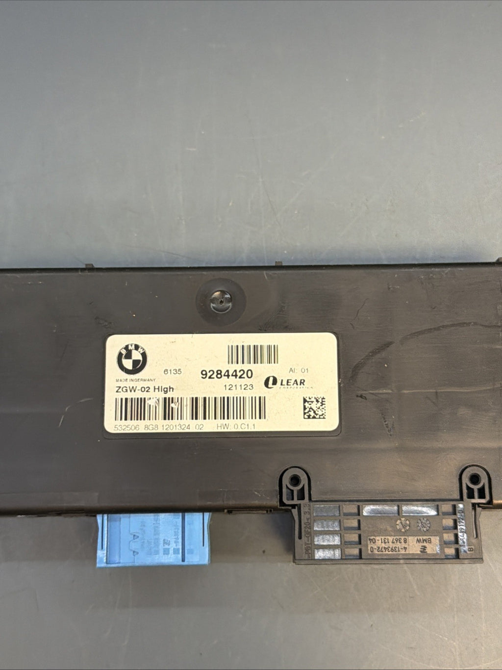11-16 BMW F10 528 535 550 ZGW-02 High Gateway Control Module 6135 9284420 01 OEM
