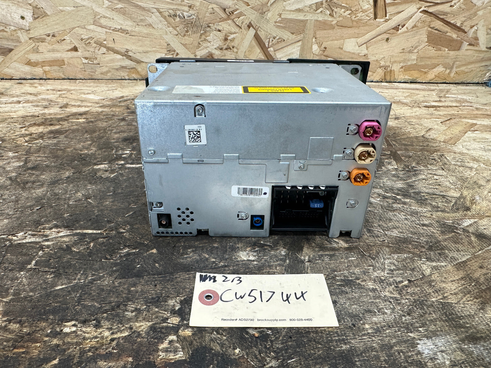 BMW 09-10 E60 5 SERIES CD RADIO NAVIGATION COMPUTER OEM 9214927