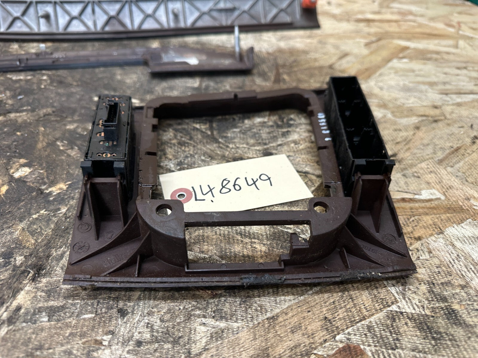 BMW 1999-2005 E46 WOOD INTERIOR TRIM PANEL SET 5 PIECES OEM 8203827+8203825+6