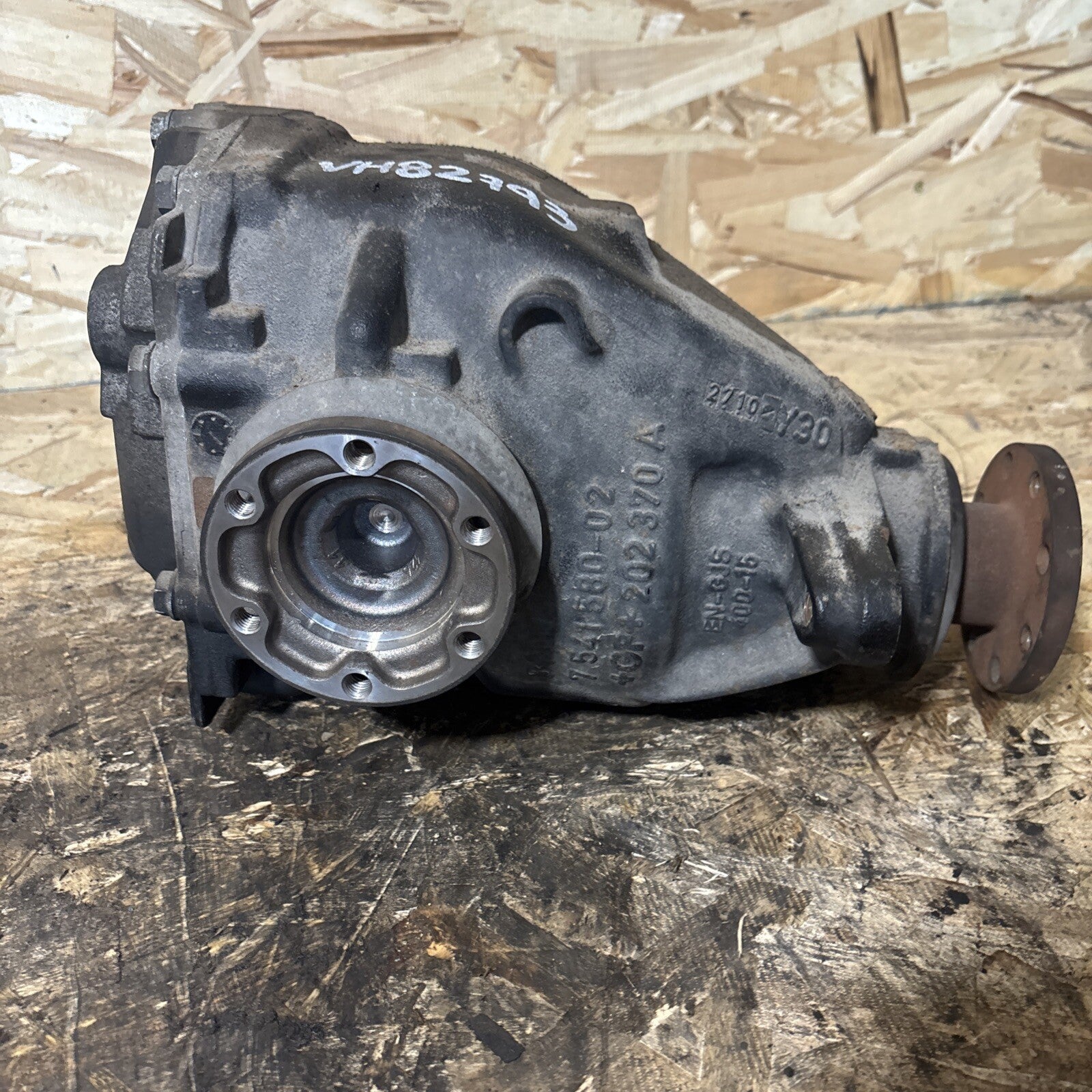 BMW 128I E82 E88 REAR DIFFERENTIAL 1 SERIES 3.73 FINAL DRIVE 7591107