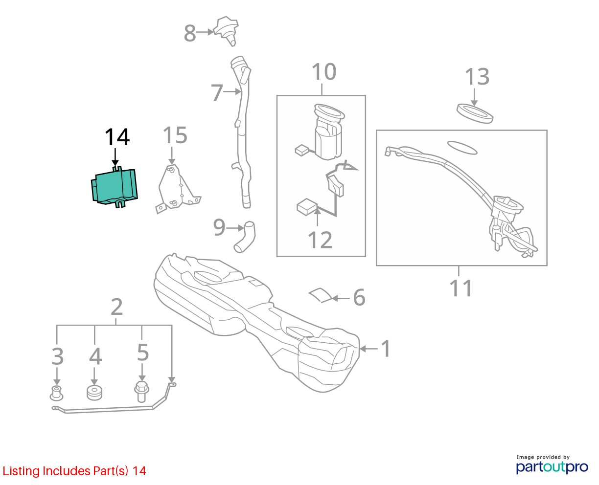 BMW 2006-2016 1/3/5/6 SERIES X1 X5 X6 Z4 FUEL PUMP CONTROL MODULE OEM 7229173