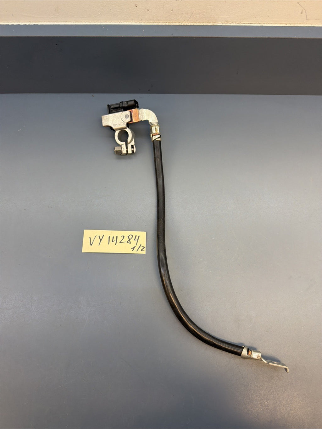 12-15 BMW E84 X1 IBS Negative Battery Ground Cable Terminal Harness OEM 7618677