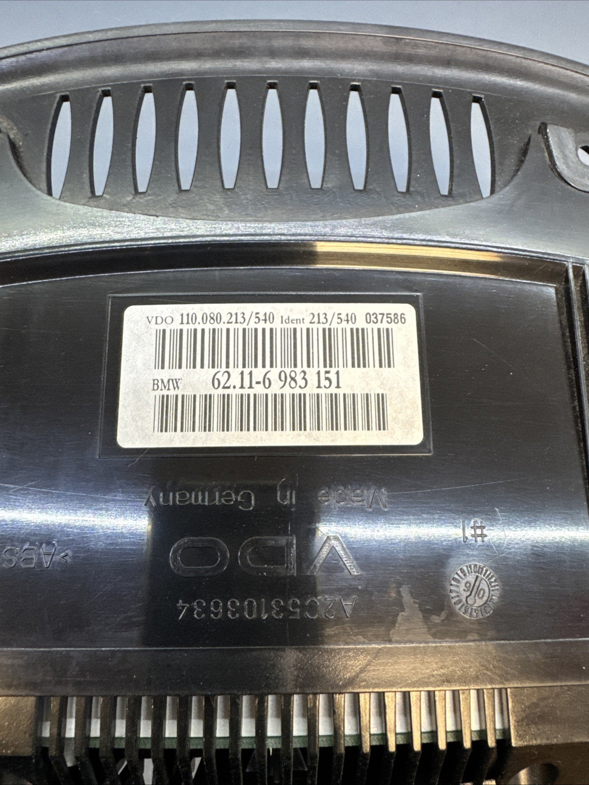 06-07 BMW 525I/530I / SPEEDOMETER/INSTRUMENT/GAUGE/CLUSTER/SPEEDO 6983151