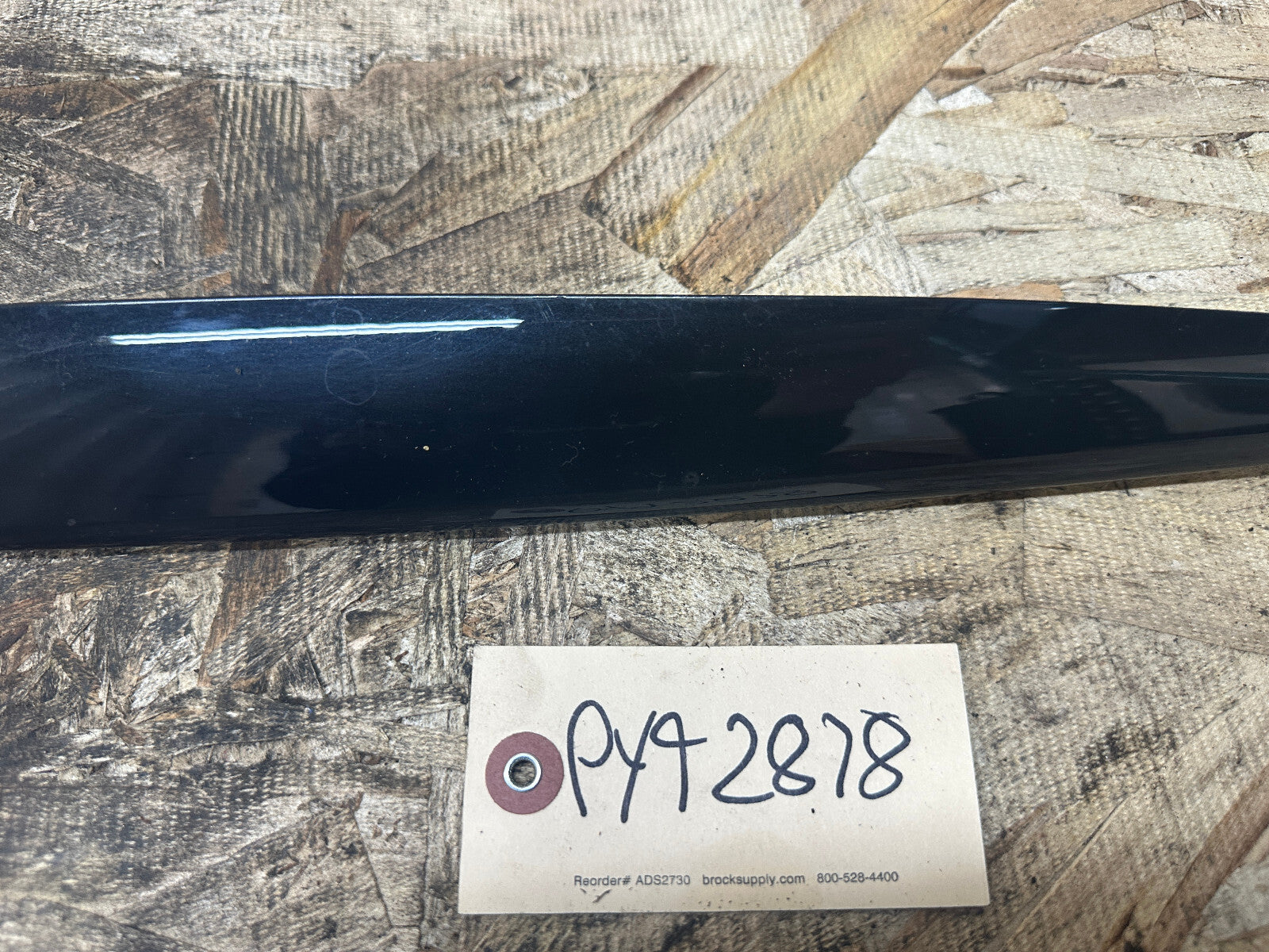 BMW 06-13 E81 E88 1 SERIES I PANEL TRIM HIGH GLOSS BLACK OEM 7124745