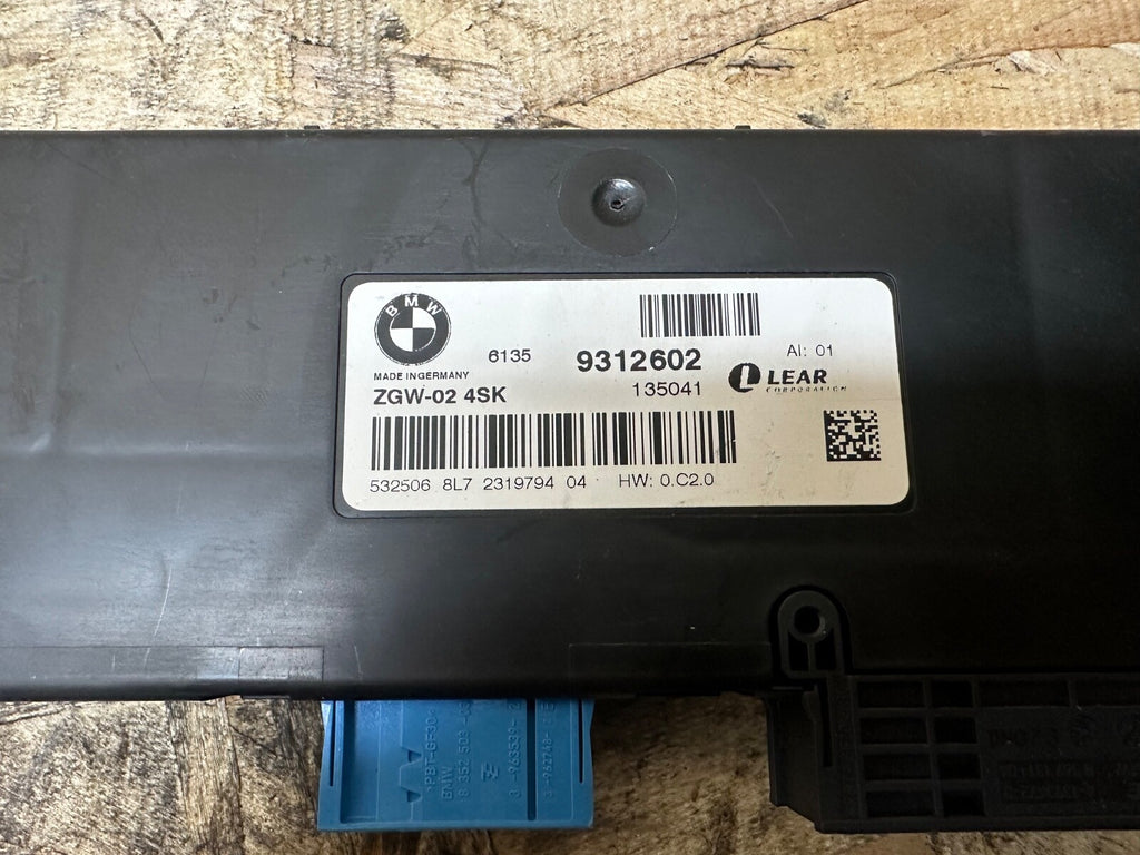 BMW 2011-2019 F25 X3 CENTRAL LOCKING GATEWAY CHASSIS CONTROL MODULE OEM 9312602