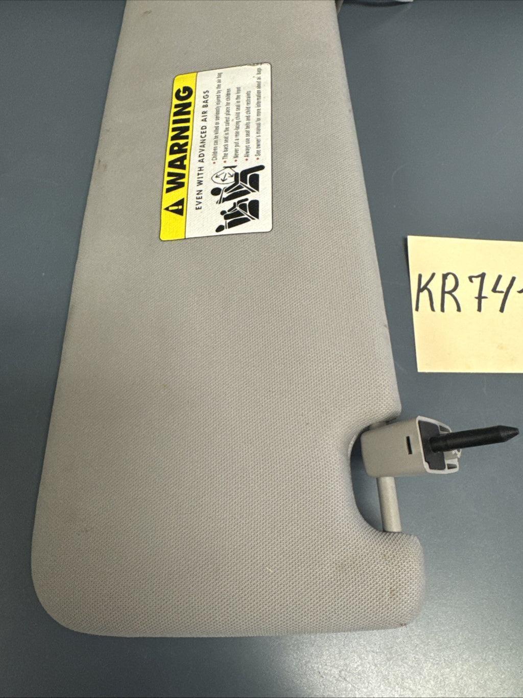 BMW 2006-2015 E90 E91 E84 Front Right Passenger Side SuN VISOR GRAY OEM