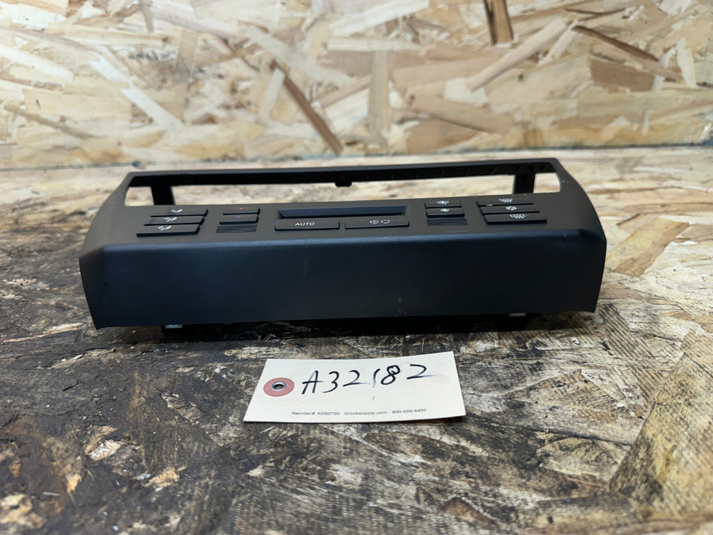 BMW 03/10 E83 X3 FRONT CENTER CONSOLE CLIMATE CONTROL PANEL BLACK OEM 3417544
