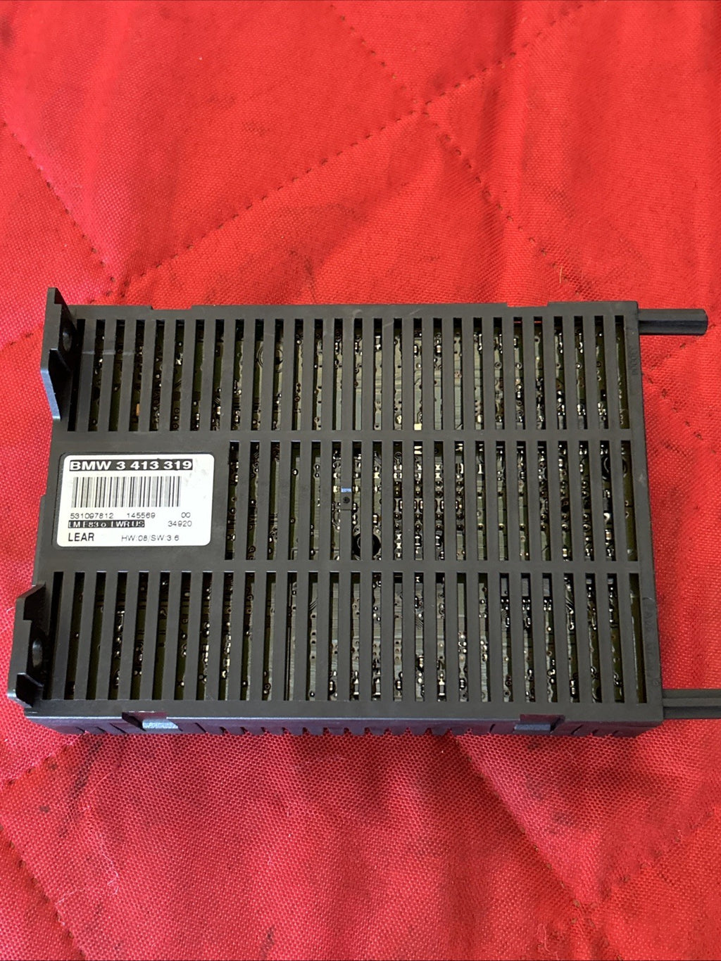 BMW 2003-2006 E83 X3 FOOTWELL HEADLIGHT LAMP CONTROL MODULE OEM 3413319