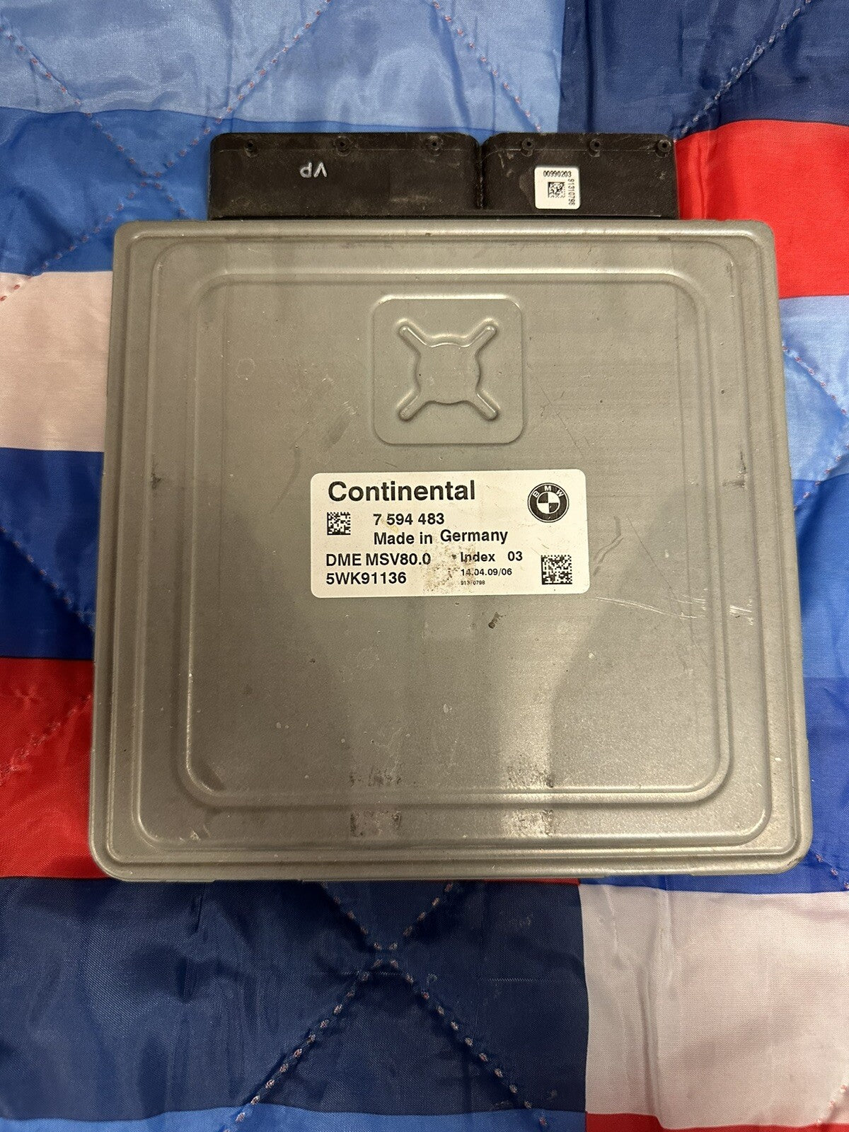 BMW 328I 128I E90 E92 E93 E82 N52 ENGINE ECU SET DME MSV80 CAS3 KEY SET 7594483