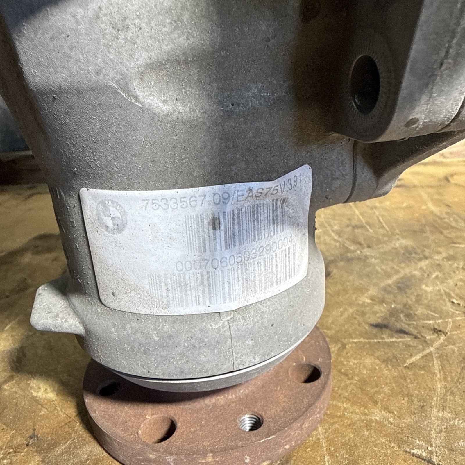 Front Differential Carrier Final Drive 3.91  AWD Diff OEM BMW E90 328XI 7533567