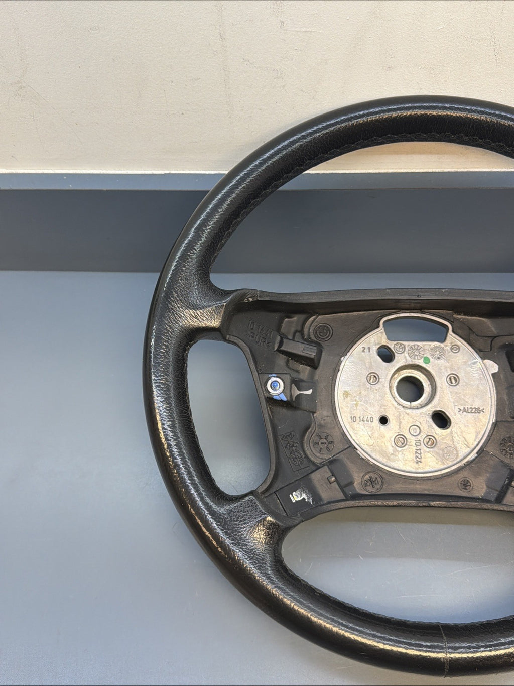 99-06 BMW OEM 330XI STEERING WHEEL W/O CONTROL SWITCHES LEATHER BLACK 6753947