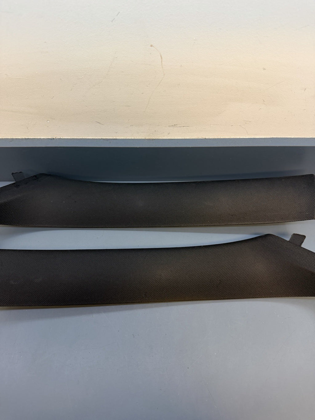 12-16 BMW F30 Front Left & Right A Pillar Trim Panel Cover BLACK 7220995 7220996