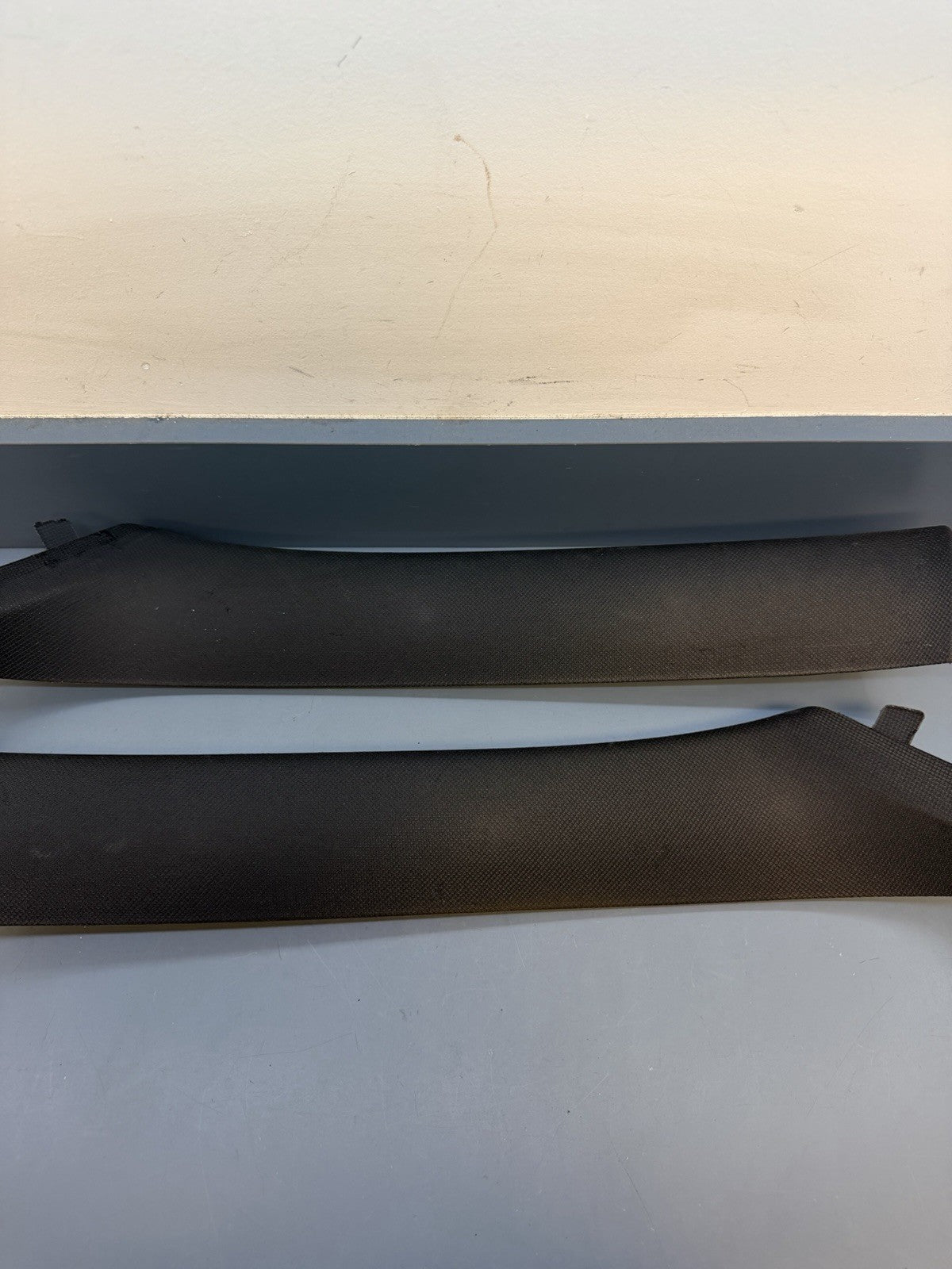 12-16 BMW F30 Front Left & Right A Pillar Trim Panel Cover BLACK 7220995 7220996