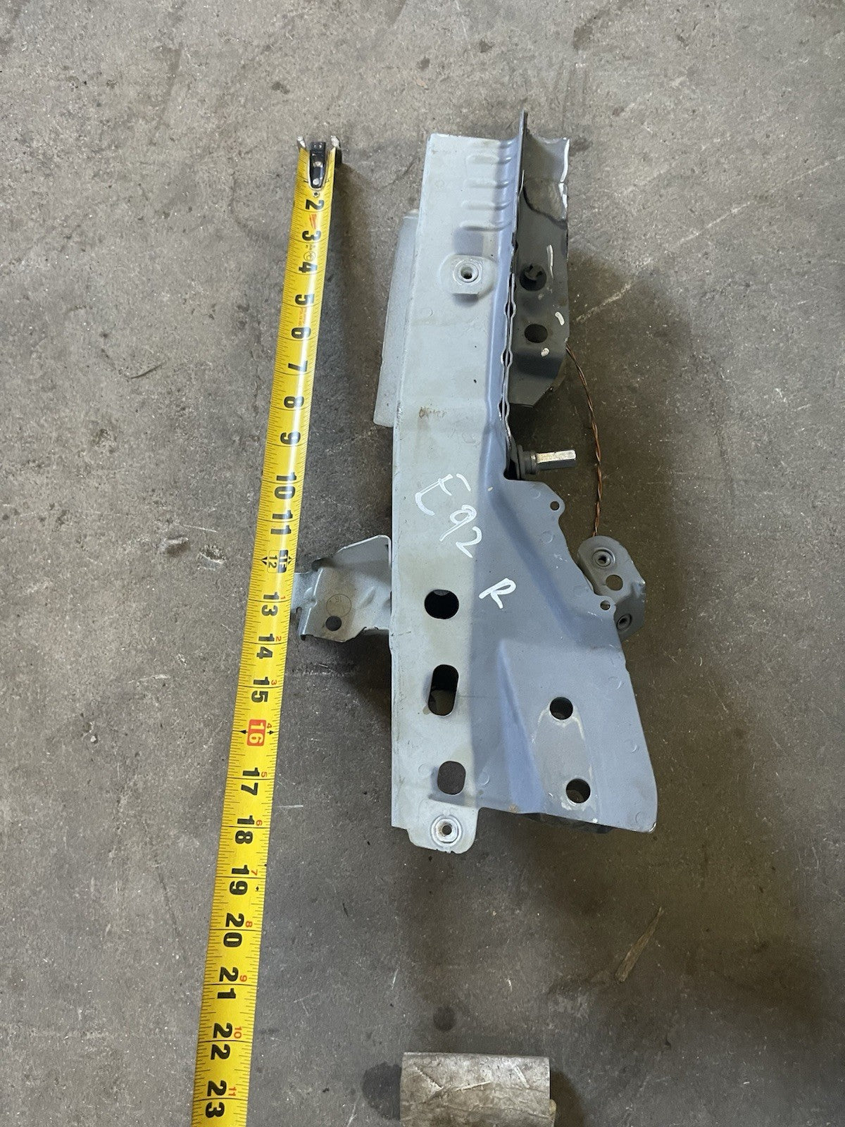 07-11 BMW E92 E93 M3 Front Right Fender Rail Apron SECTION OEM