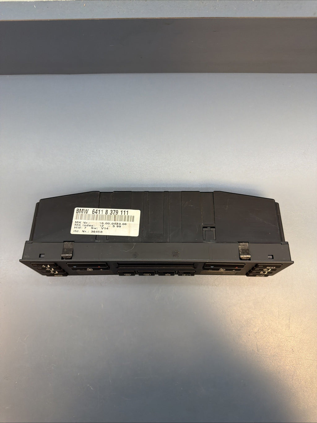99-01 BMW 750Li 740 E38 AUTOMATIC HEATER CLIMATE CONTROL UNIT 8379111 OEM