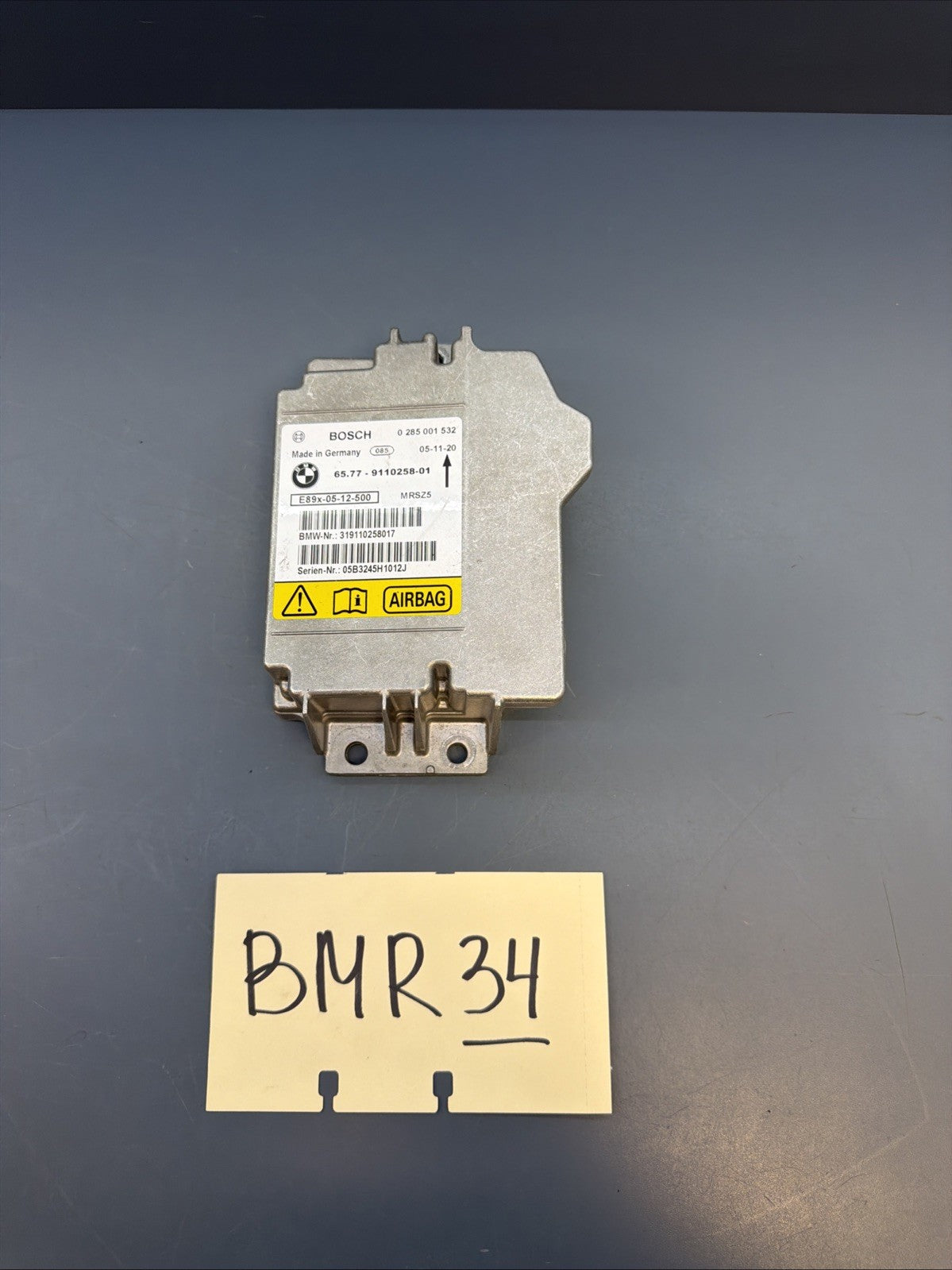 2006-2008 BMW 3 Series E90 E91 E92 ECU CONTROL MODULE MRSZ5 9110258