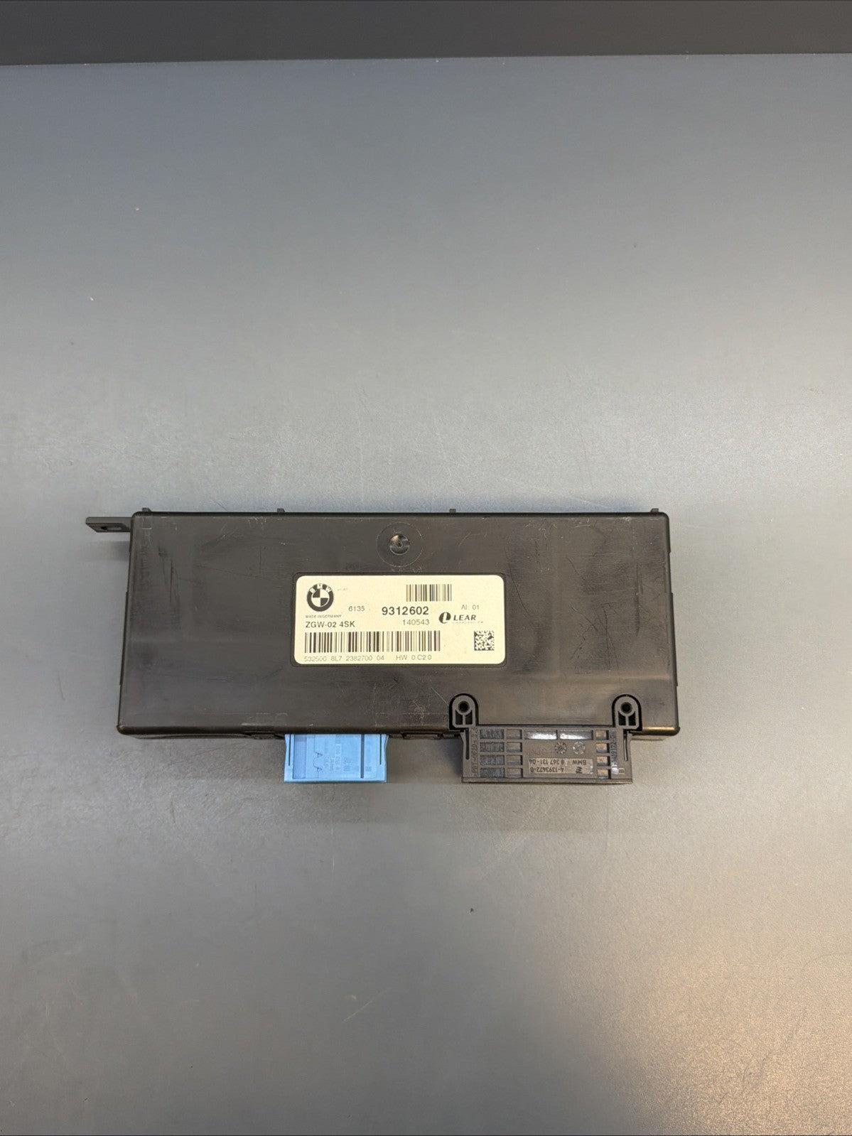 BMW 2011-2019 F25 X3 CENTRAL LOCKING GATEWAY CHASSIS CONTROL MODULE OEM 9312602