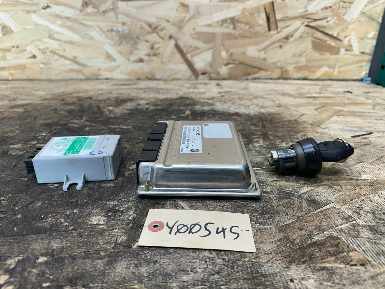 BMW 99-06 3 5 SERIES X5 Z3 M54 3.0 ENGINE ECU+CAS+KEY  SET 7545150 MS43