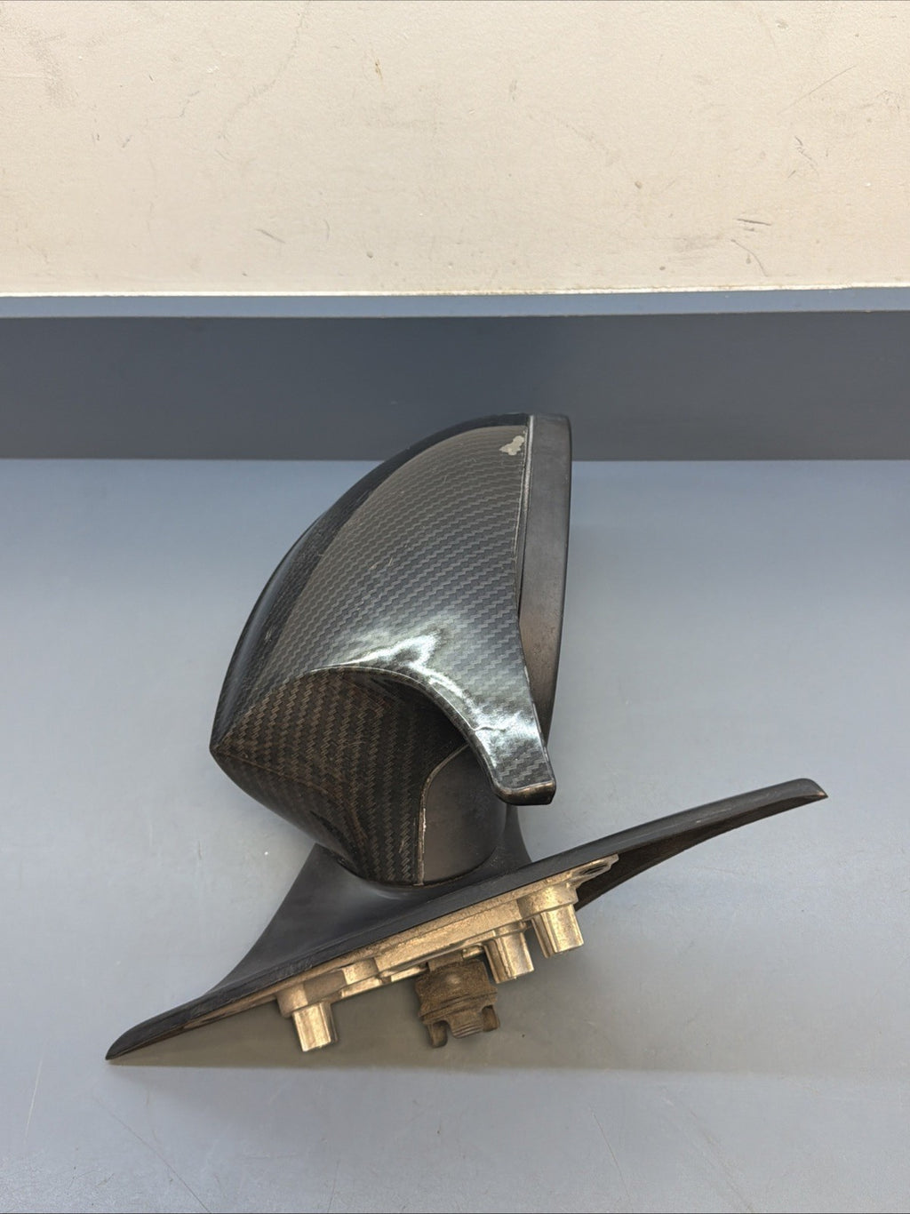 07-10 BMW 328i E92 E93 Passenger Right Door Mirror Carbon Cover 7119212