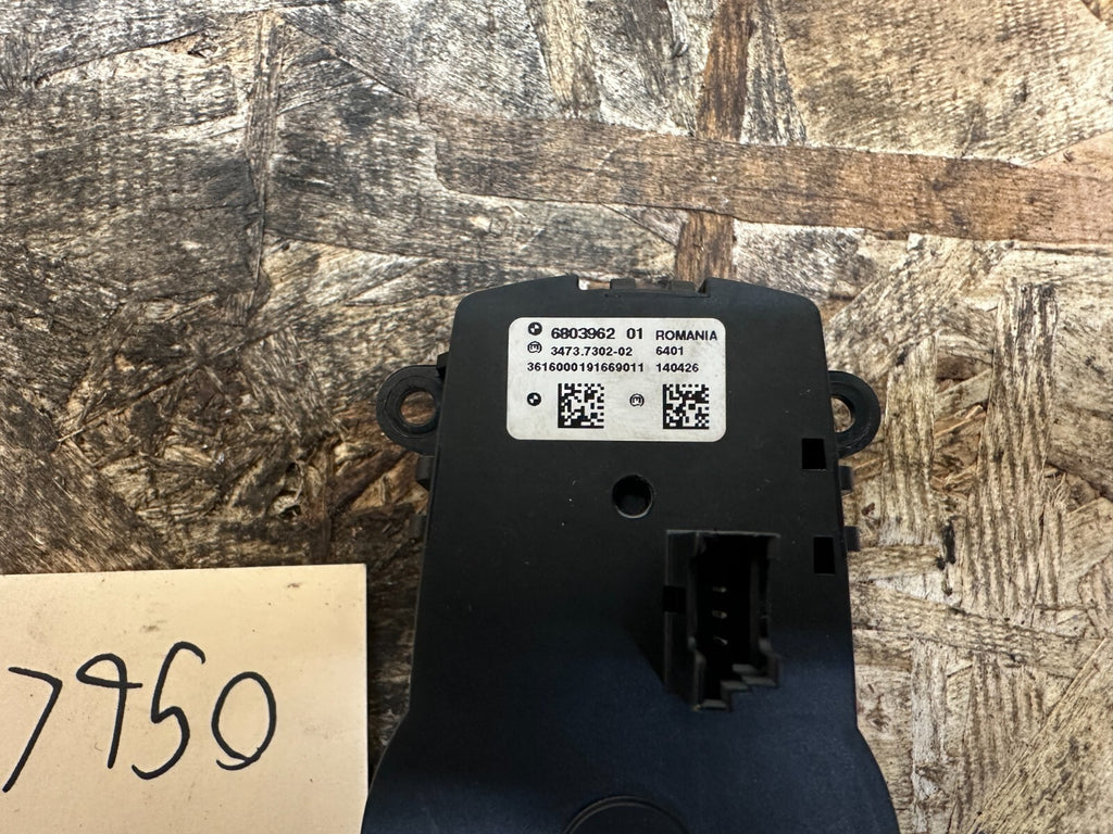 BMW 2011-2017 X3 X4 5 6 7 SERIES HEADLIGHT CONTROL SWITCH OEM 6803962