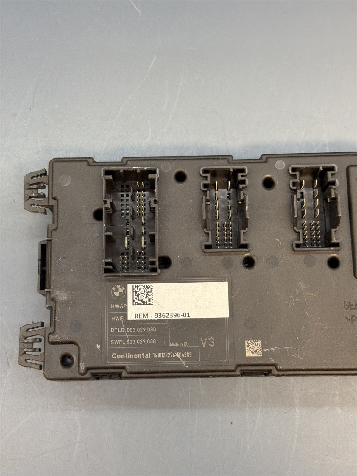 2012 - 2016 BMW F30 F34 320i 328i N20 Rear BCM Body Control Module OEM 9362396