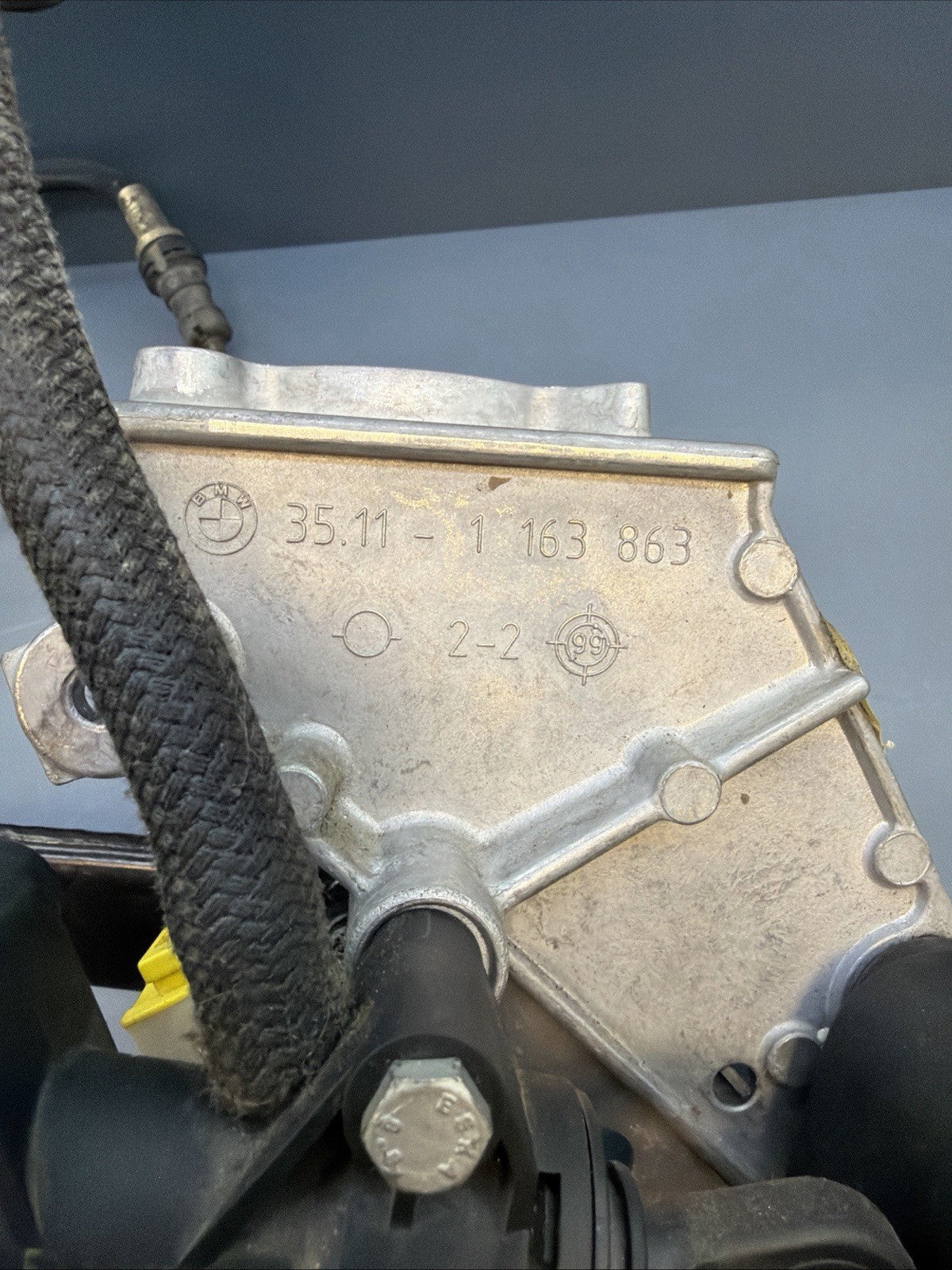 BMW E46 Manual Pedals Assembly Transmission Swap Clutch Brake LHD 1163863