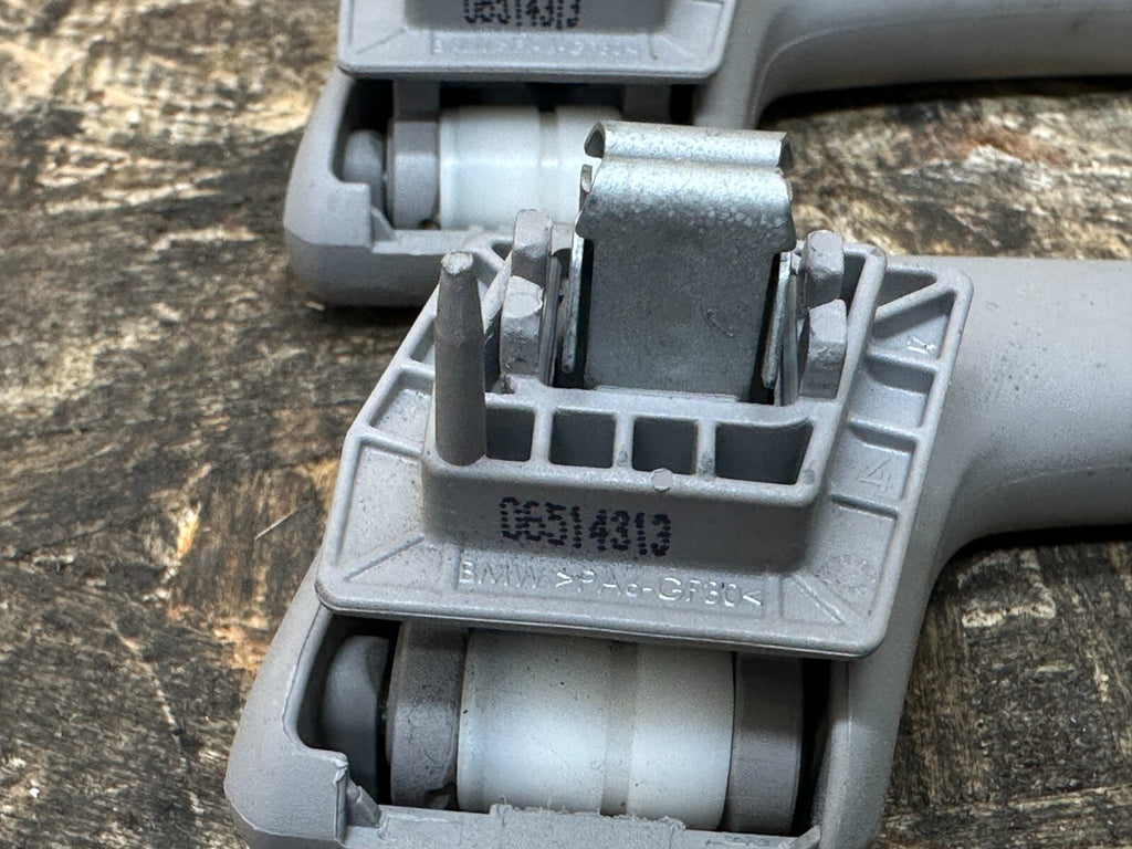 BMW 2012-2019 F30 LIGHT GRAY GRAB HANDEL SET OF 4 OEM