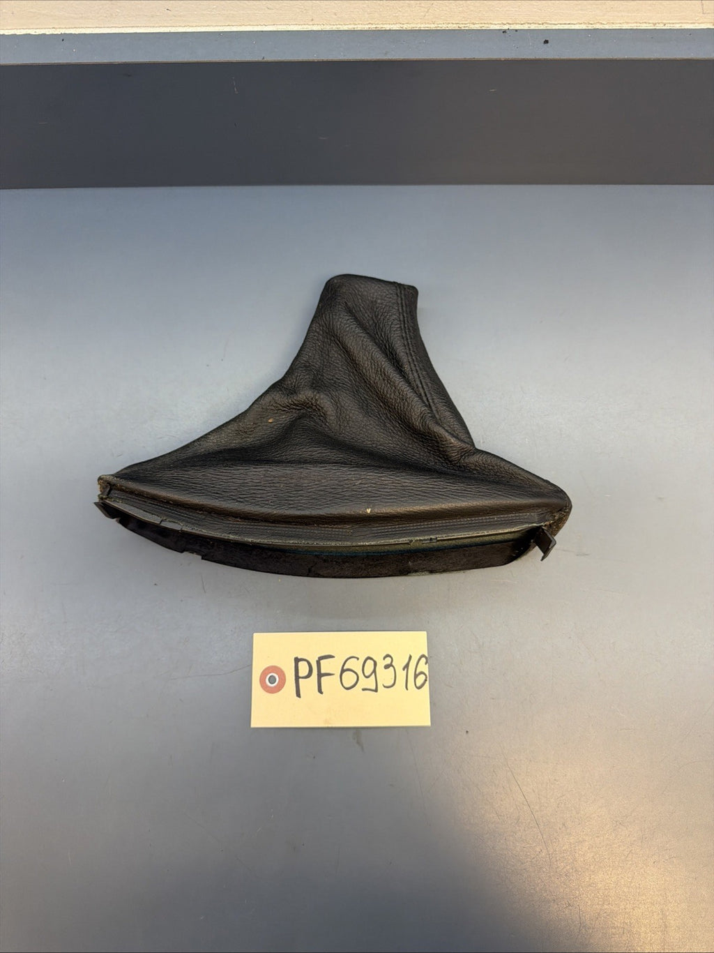 BMW 1999-2006 E46 Center Emergency Handbrake E-Brake Boot Trim Black OEM 8227928