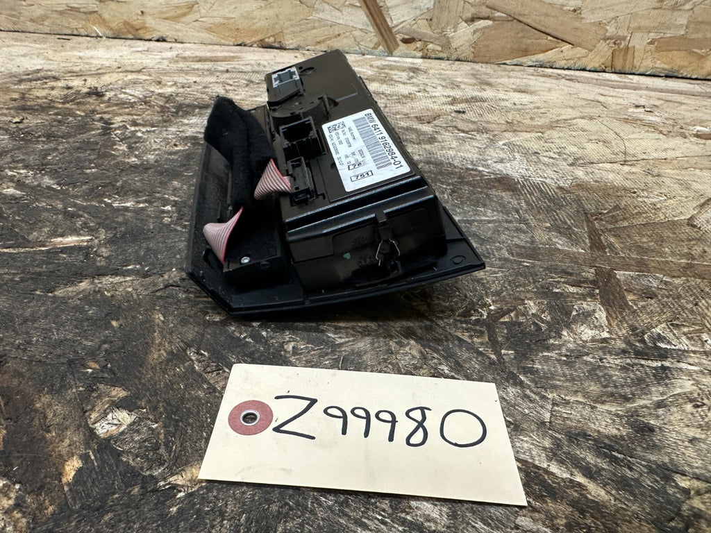 BMW 06-12 E90 AC HEATER CLIMATE CONTROL SWITCH PANEL W HEATED SEATS OEM 9162984