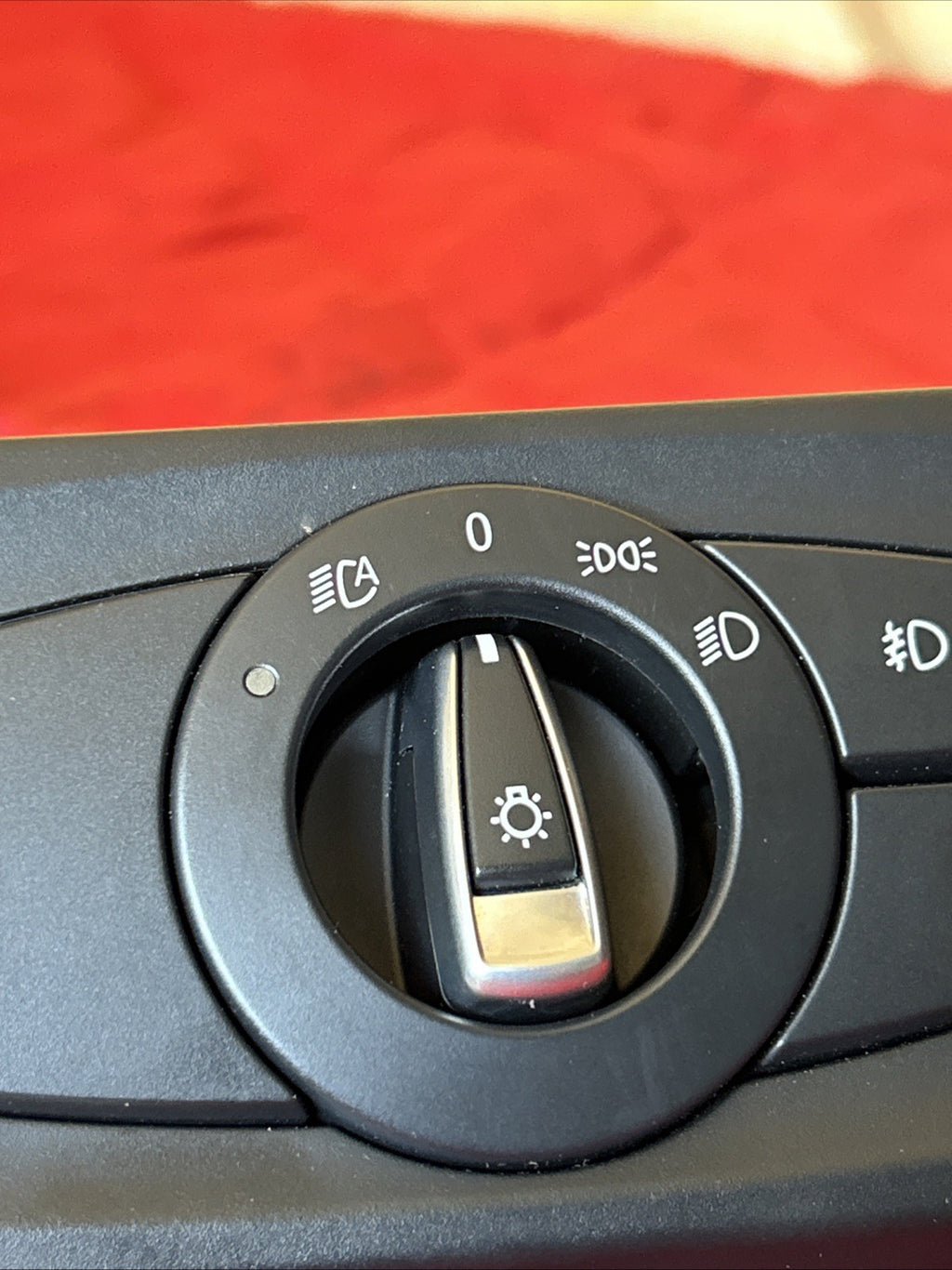 06-11 BMW E90 E92 328i 335i Headlight Control Switch Button Black 9169398 *NOTE*